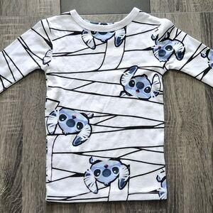 Disney Stitch Print Kids Pajama Top